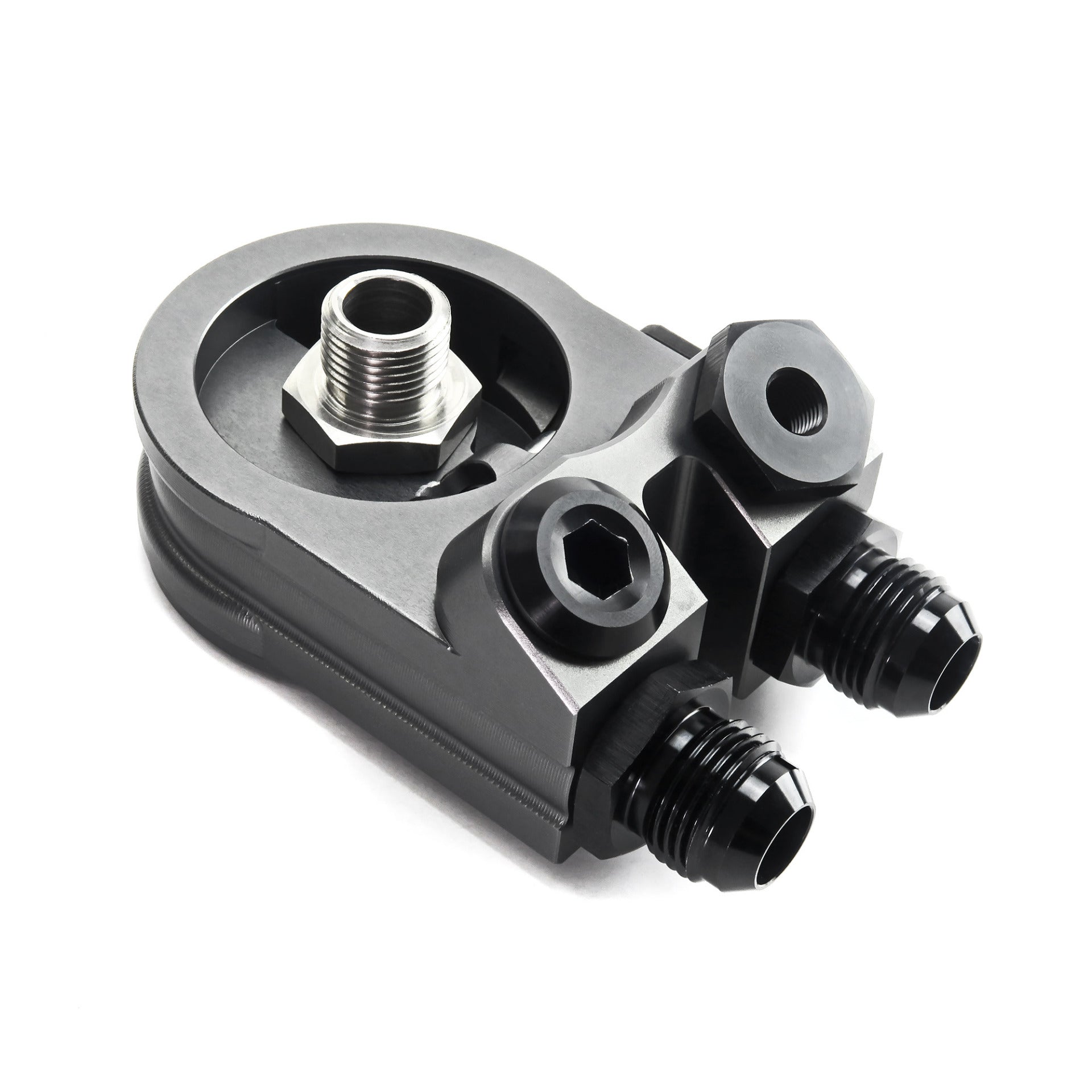 HEL Performance Multi-Angle Thermostatic Oil Filter Sandwich Plate