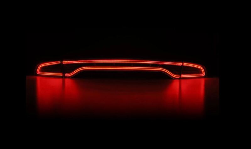 AlphaRex 15-23 Dodge Charger NOVA-Series Prismatic LED Tail Lights Black 642010