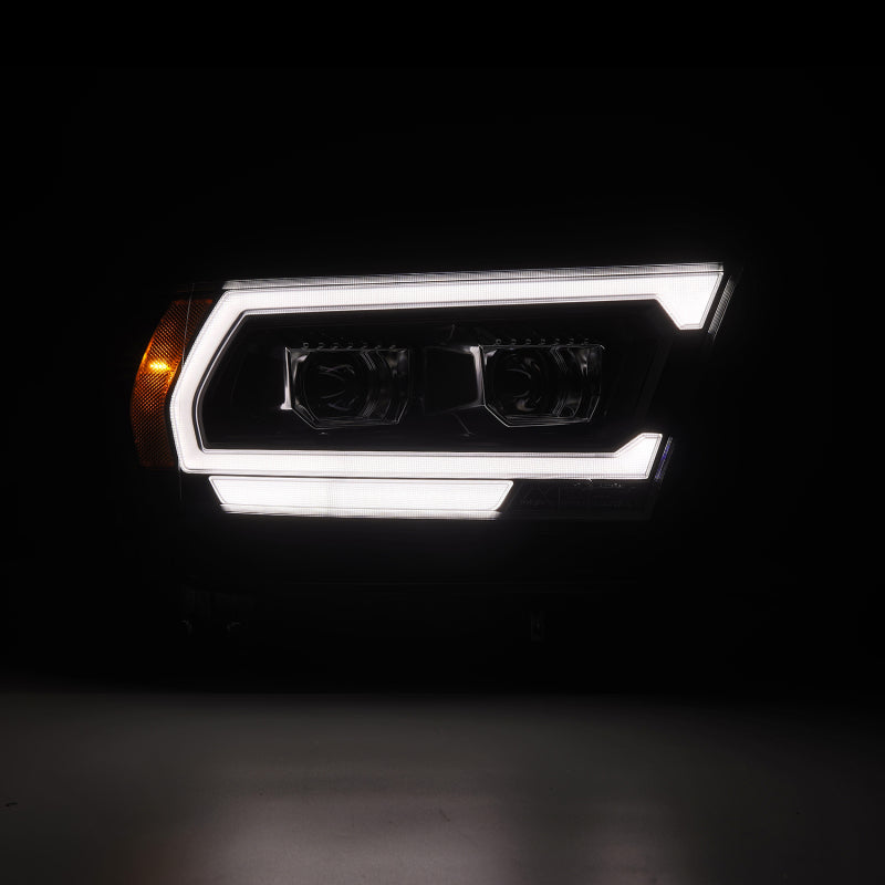 AlphaRex 19-22 Dodge Ram 1500 PRO-Series Projector Headlights Black w/Seq Signal/DRL 880574