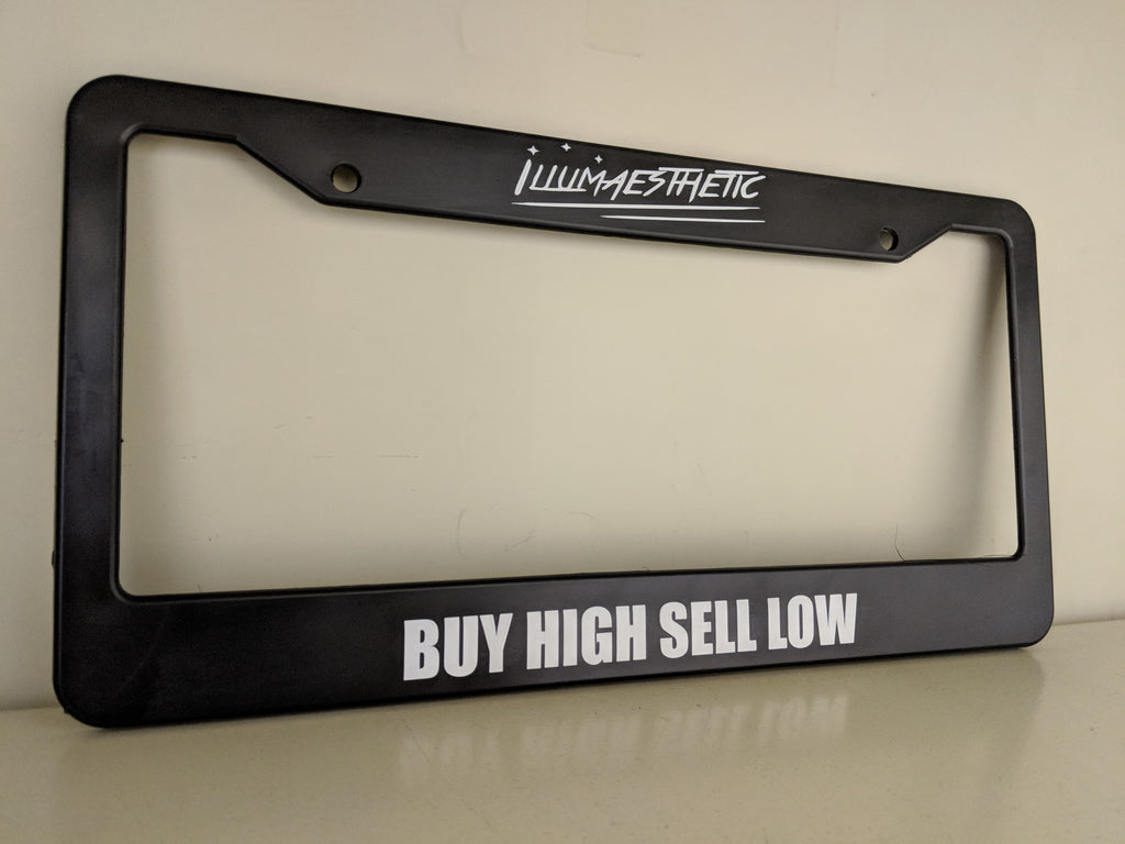 Illumaesthetic Custom Plate Frame (Simple Text)