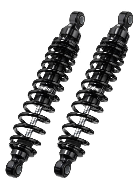 Bitubo Suspension Bitubo WMB0 Twinshocks Adjustable: Spring Preload, Length 306mm, Dark Edition HD040WMB02V2