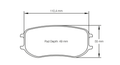 Pagid U-4929 Racing Pads - RST-3 Compound