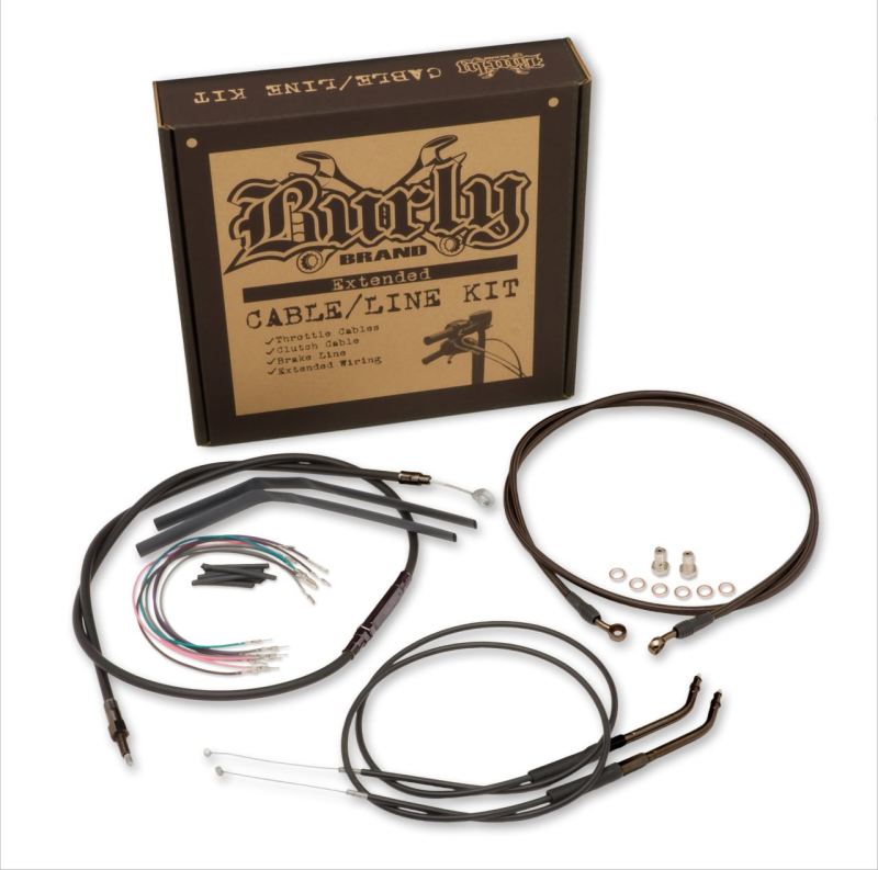 Burly Brand Burly T-Bar Cntrl Kt 10in Blk B30-1139