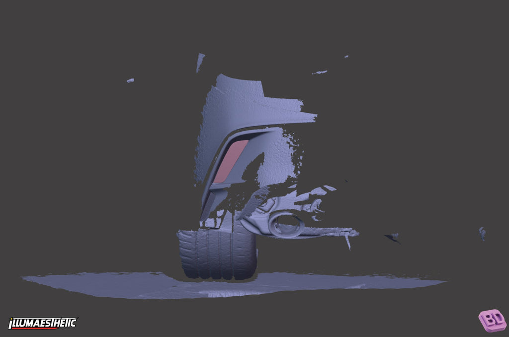 Lexus IS (XE30) 3D Scan (Facelift, 2020+)