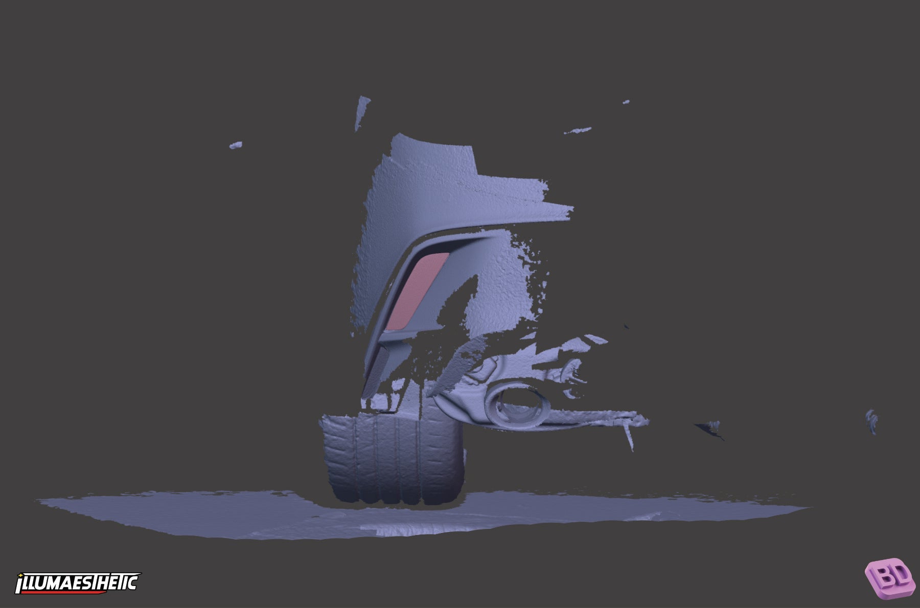 Lexus IS (XE30) 3D Scan (Facelift, 2020+)