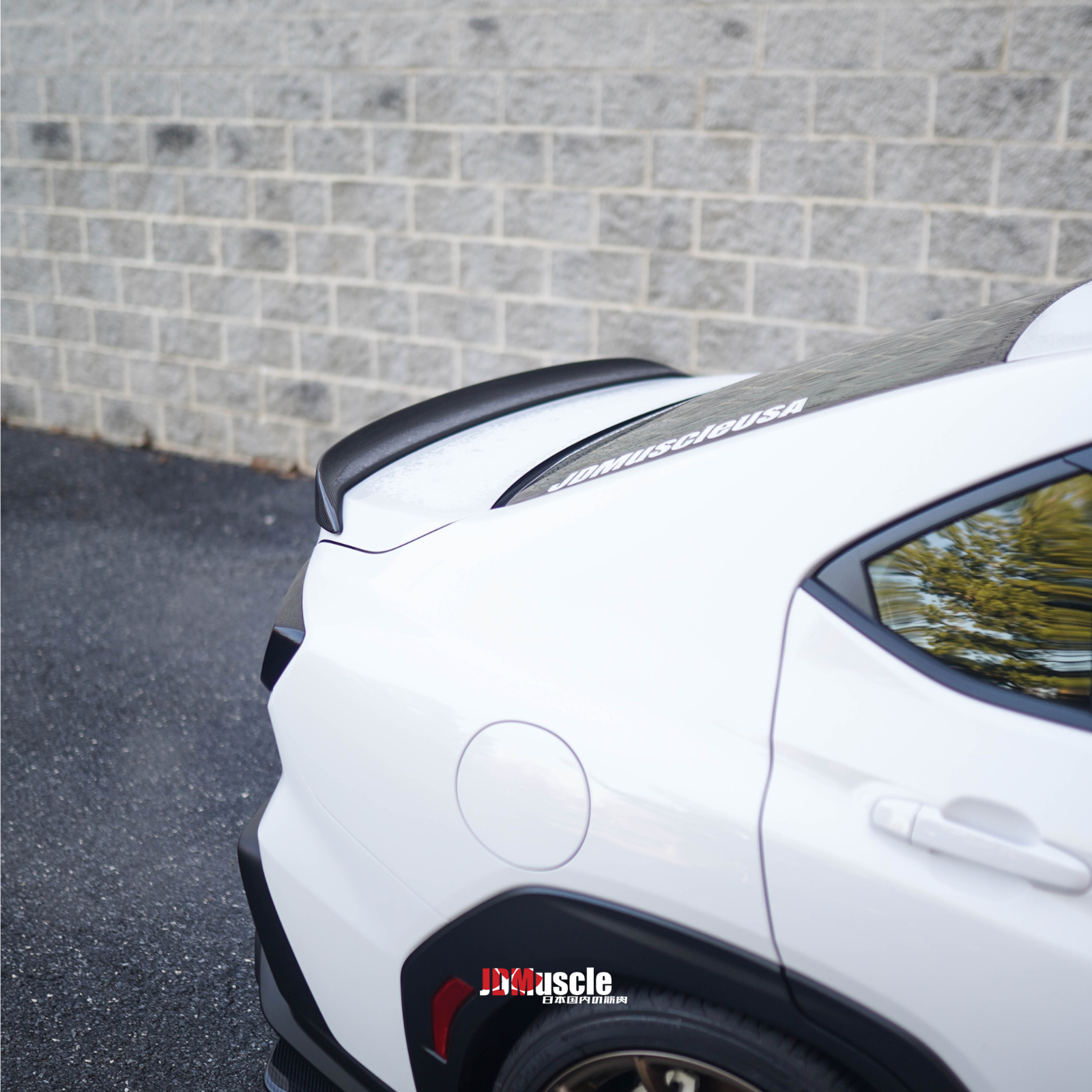 JDMuscle [22-25 WRX] Tanso Carbon Fiber Duck Bill V1