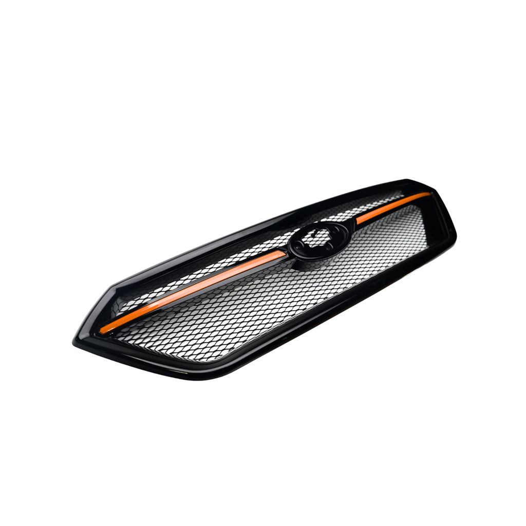 JDMuscle [22-25 WRX] V2 Front Bumper Grille-Paint Matched/Gloss Black
