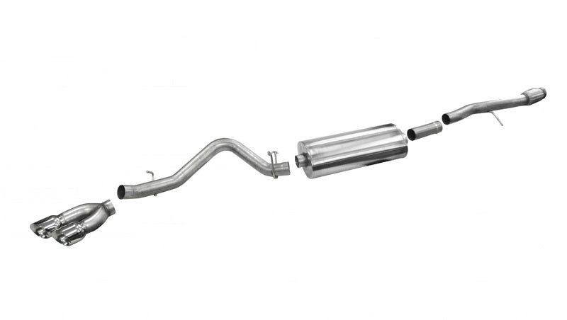Corsa Performance 14 GM Sierra/Silvrd 1500 Crew/Dbl / Short/Std. Bed 6.2L V8 Polished