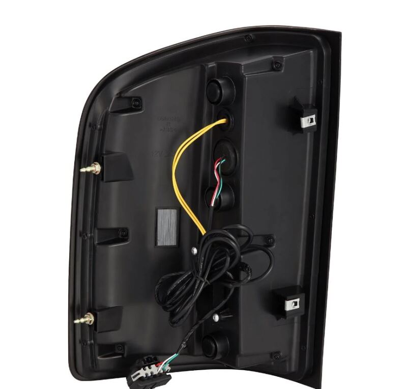 AlphaRex 07-13 Chevrolet Silverado 1500 (Ex. Hybrid Models) LUXX-Series LED Tail Lights Alpha-Black 620090