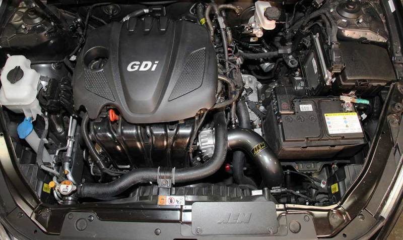 AEM Induction AEM 2011-2014 Hyundai Sonata/Kia Optima 2.4L L4 - Cold Air Intake System 21-736C