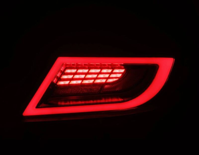 AlphaRex 22-24 Toyota GR86 LUXX LED Taillights Vivid Red 675030