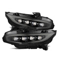 AlphaRex 16-21 Honda Civic NOVA-Series LED Proj Headlights Alpha-Black w/Actv Lgt & Seq.Sig / SB DRL 880492