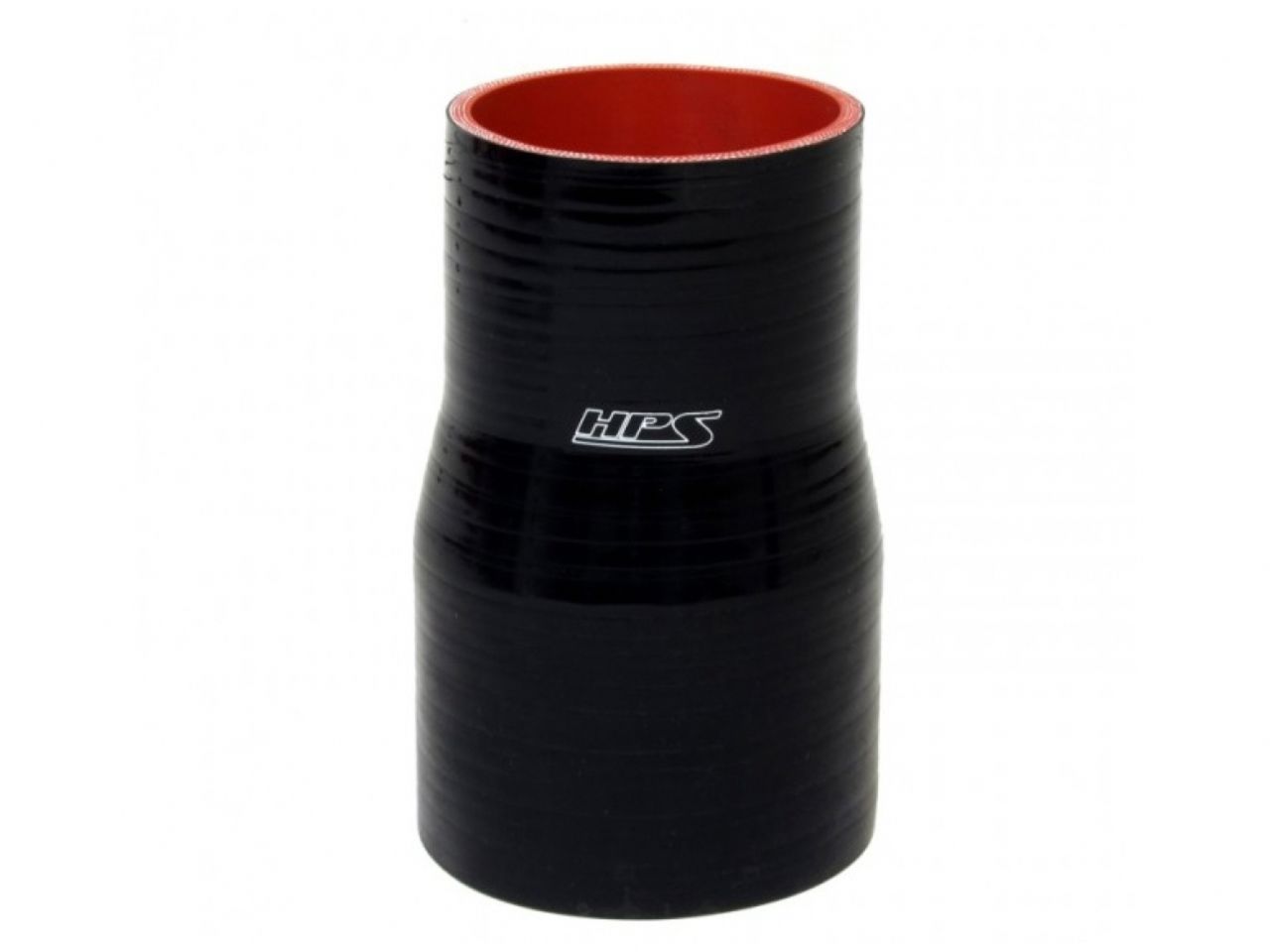 HPS 2" - 2-1/4" ID, 4" Length, Silicone Straight Reducer Coupler Hose, High Temp 4-ply Reinforced, 51mm - 57mm ID, Black