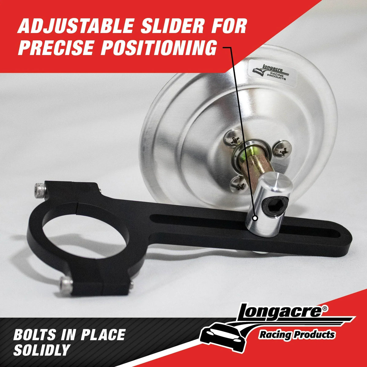 Longacre Spot Mirror - Fits 1.75" Bar