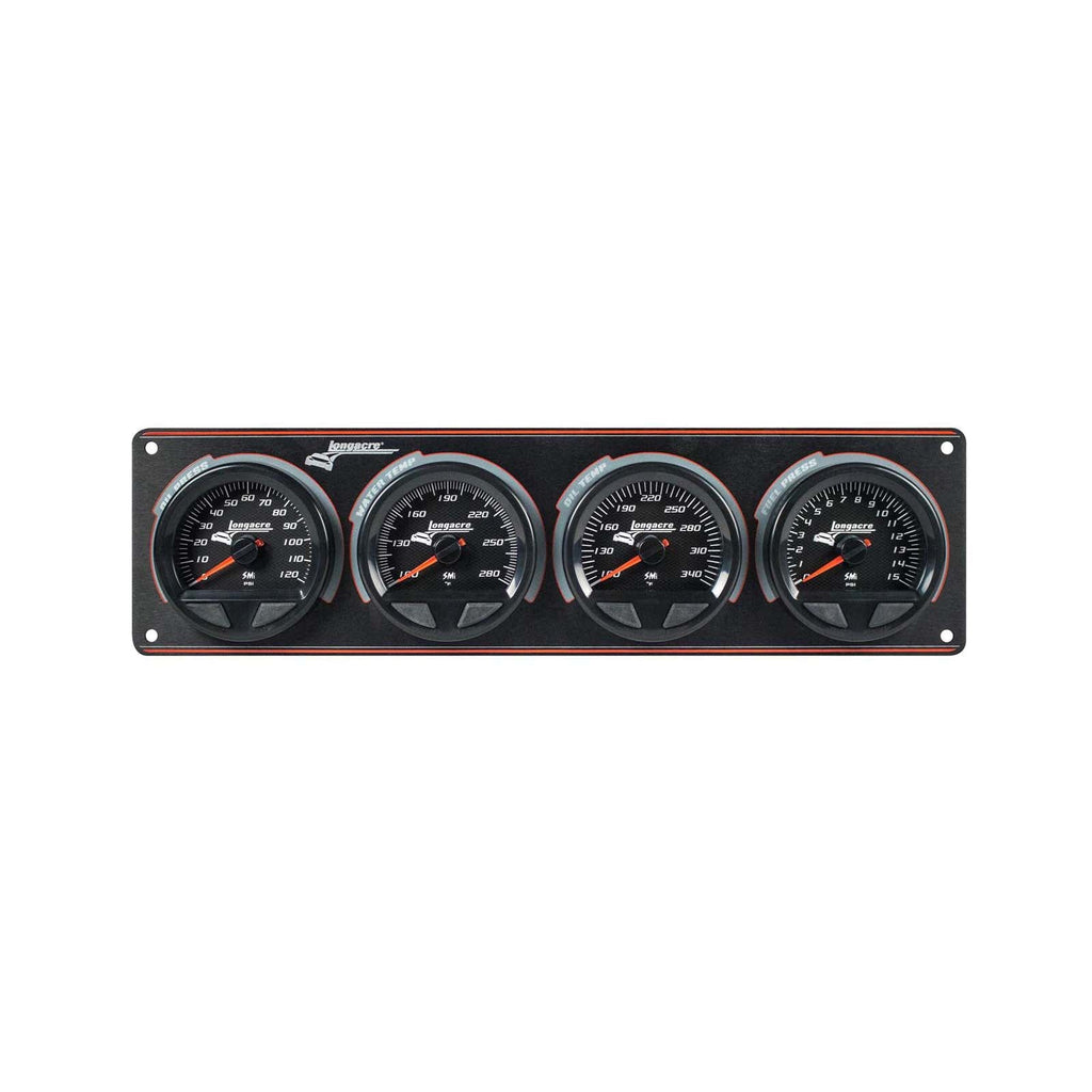 Longacre SMi Elite Waterproof 4 Gauge Panel - OP/WT/OT/FP