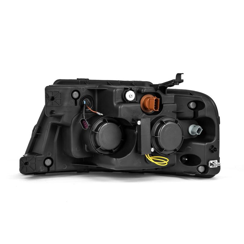 AlphaRex 04-08 Ford F150 PRO-Series Projector Headlights Black w/ Sequential Signal and DRL 880135