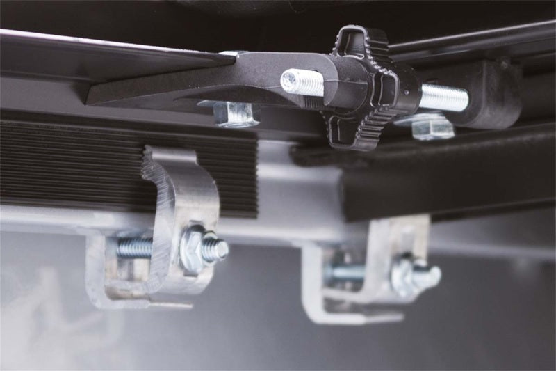 Access Lorado 04-15 Titan Crew Cab 5ft 7in Bed (Clamps On w/ or w/o Utili-Track) Roll-Up Cover 43159
