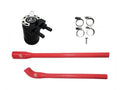 M7 Speed R56 MINI Cooper Oil Catch Can Kit | Red Hoses | N14B Engine