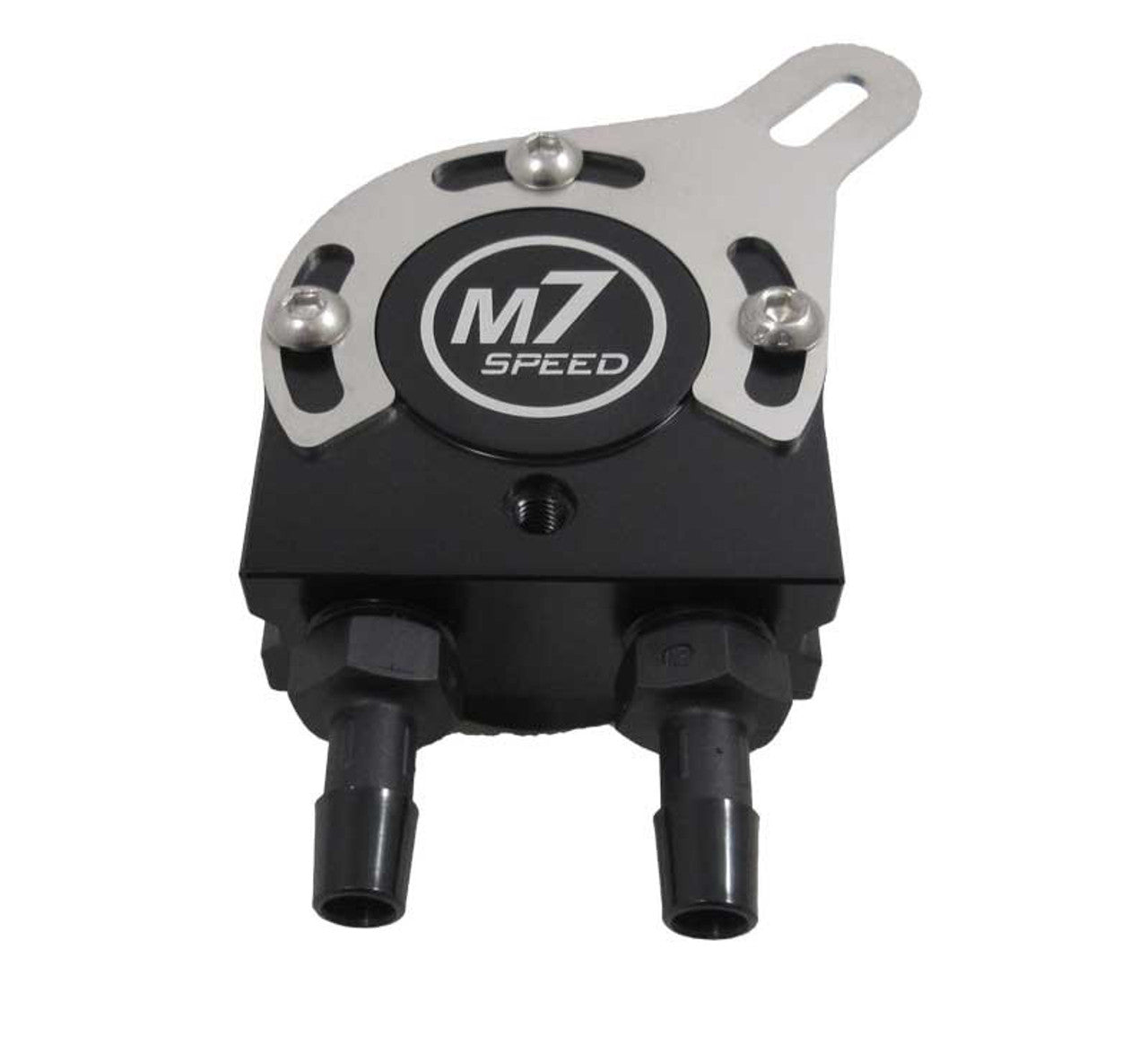 M7 Speed R55-R59 Mini Cooper Oil Catch Can Kit N18B Engine | Black Hoses