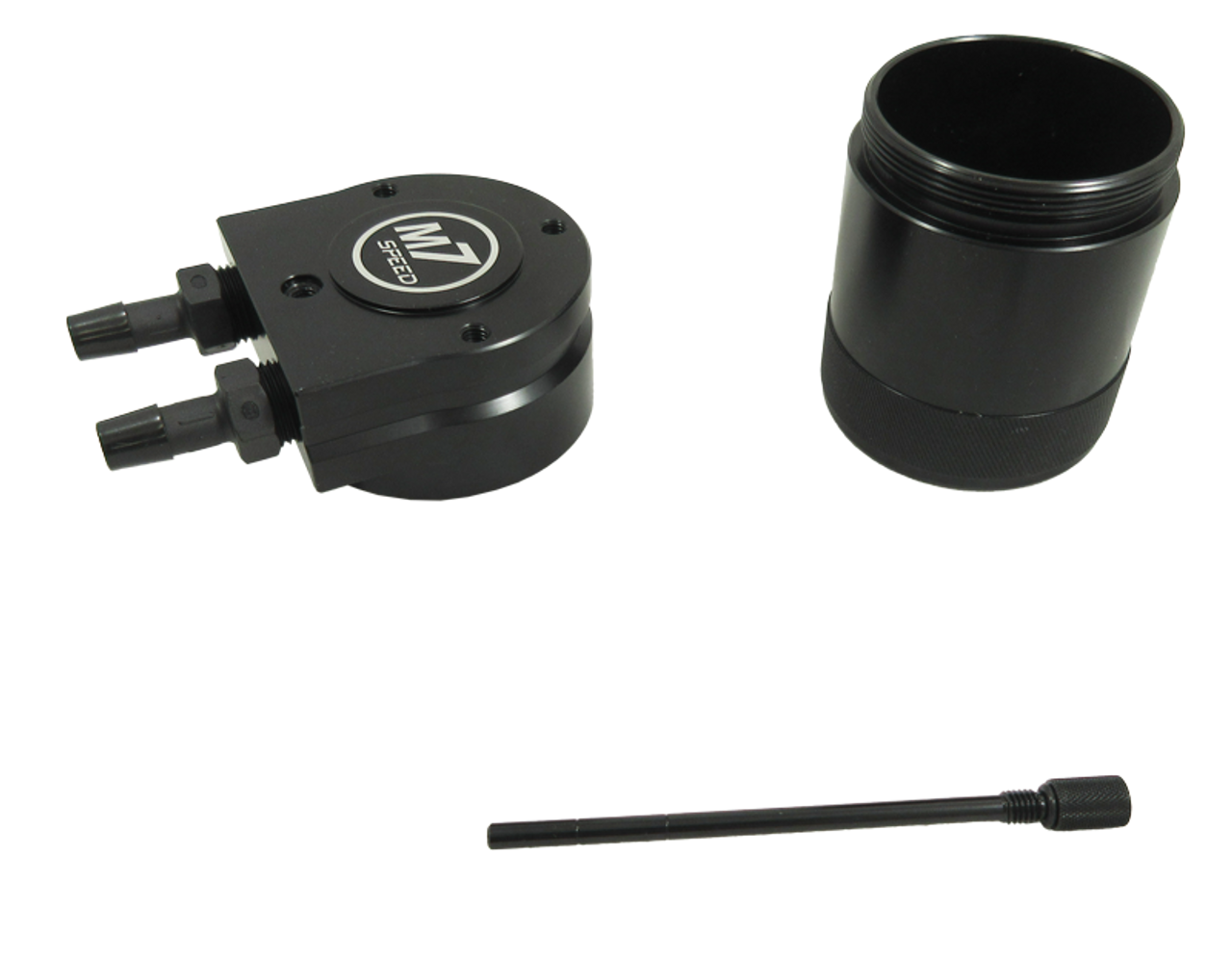 M7 Speed MINI Cooper Oil Catch Can Kit | 2011-2015 | N18B Engine | RED Hoses