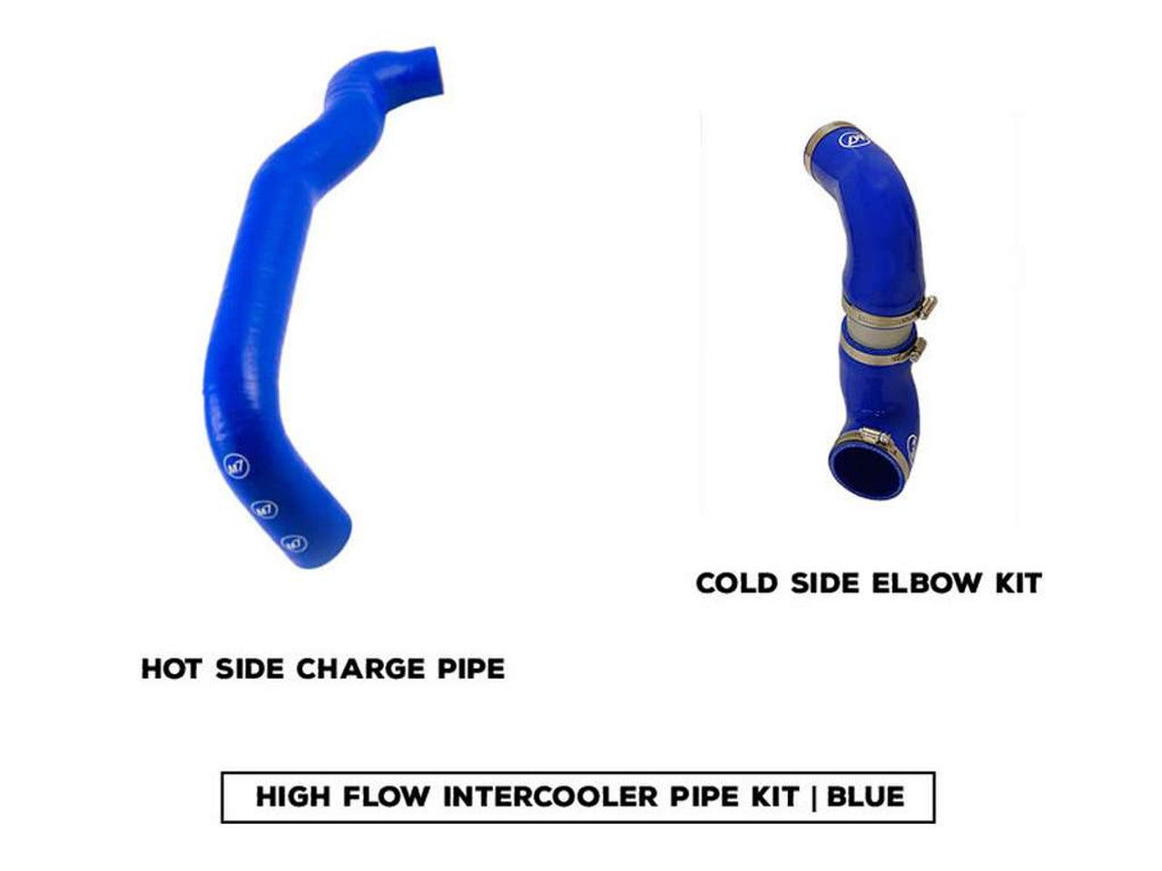 M7 Speed R56 High Flow Intercooler Pipe Kit | Gen 2 MINI Cooper | Turbocharged | Blue