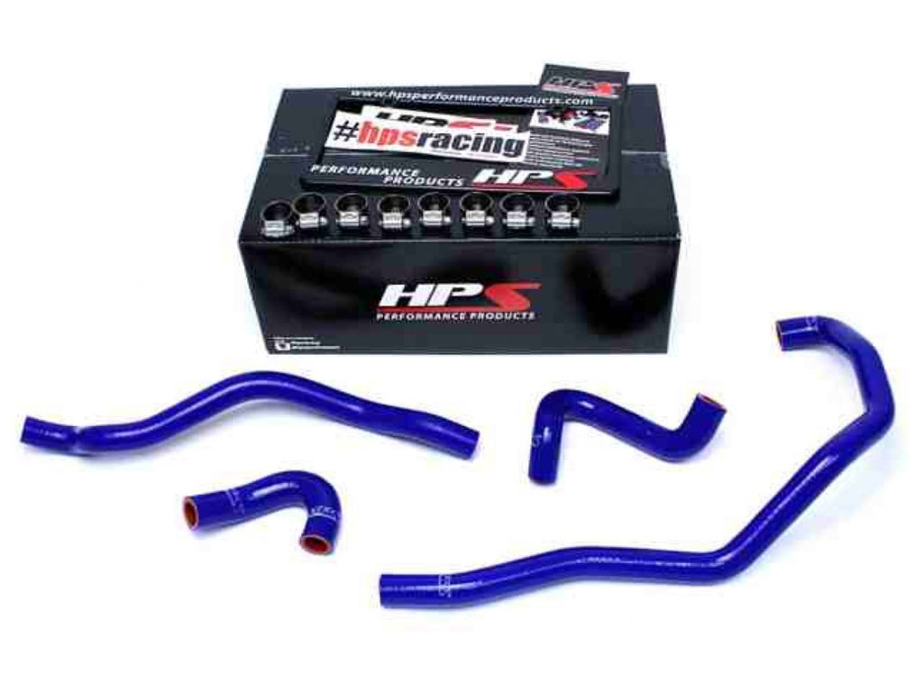 HPS Reinforced Blue Silicone Heater Hose Kit Coolant BMW 01-06 E46 M3 Left Hand Drive