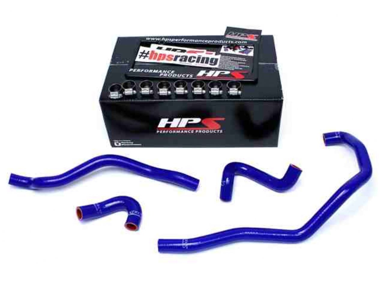 HPS Reinforced Blue Silicone Heater Hose Kit Coolant BMW 01-06 E46 M3 Left Hand Drive