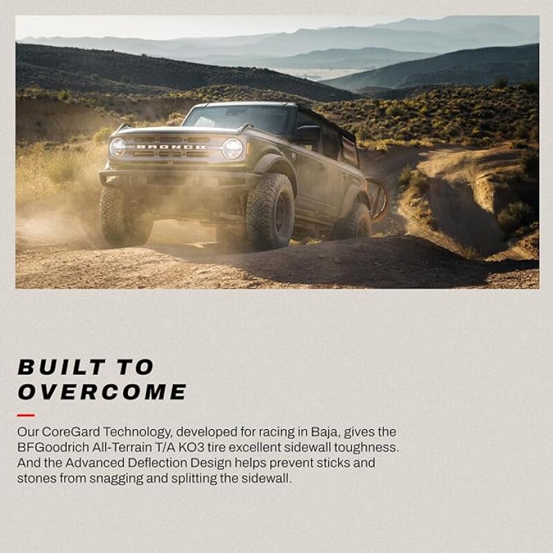BFGoodrich All Terrain T/A KO3 LT255/70R18/D 117/114S 00100
