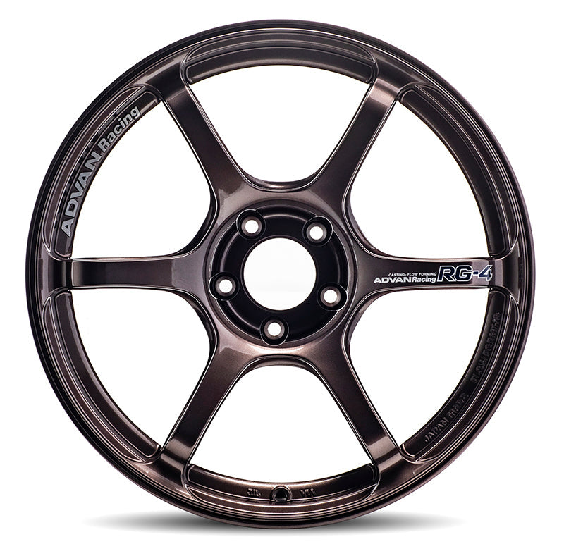 Advan RG-4 18x9.5 +25 5-112 Racing Copper Bronze Wheel YA48J25MCB