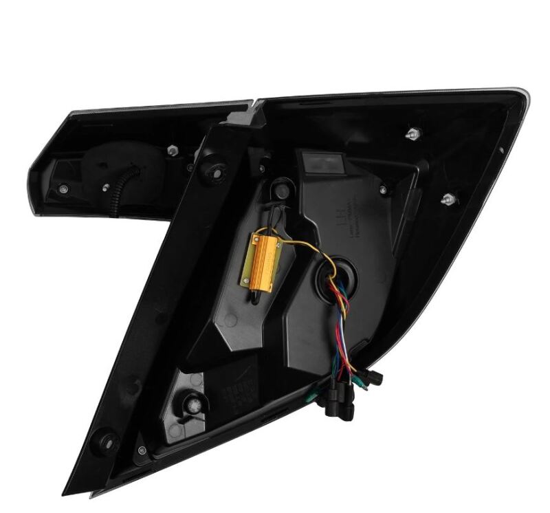 AlphaRex 16-21 Honda Civic Hatchback/ Type-R FK8 Nova-Series LED Tail Lights (Pair) - Alpha Black 676000