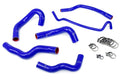HPS Blue Reinforced Silicone Radiator Hose Kit Coolant Ford 05-06 Mustang V8
