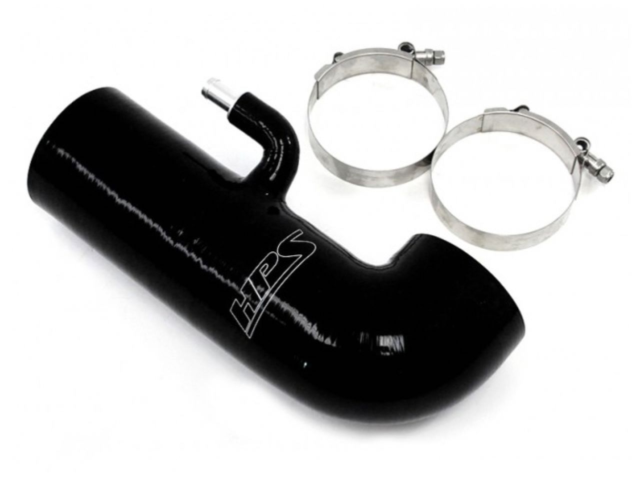 HPS Black Reinforced Silicone Post MAF Air Intake Hose Kit - Delete Stock Sound Tube Subaru 13-16 BRZ