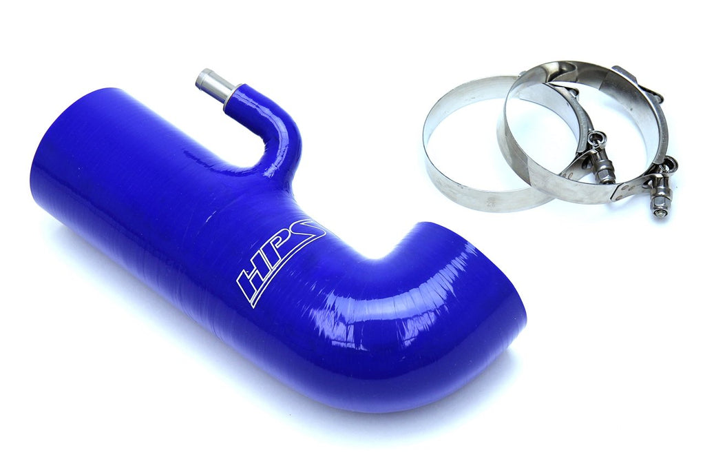HPS Blue Reinforced Silicone Post MAF Air Intake Hose Kit - Delete Stock Sound Tube Subaru 13-16 BRZ