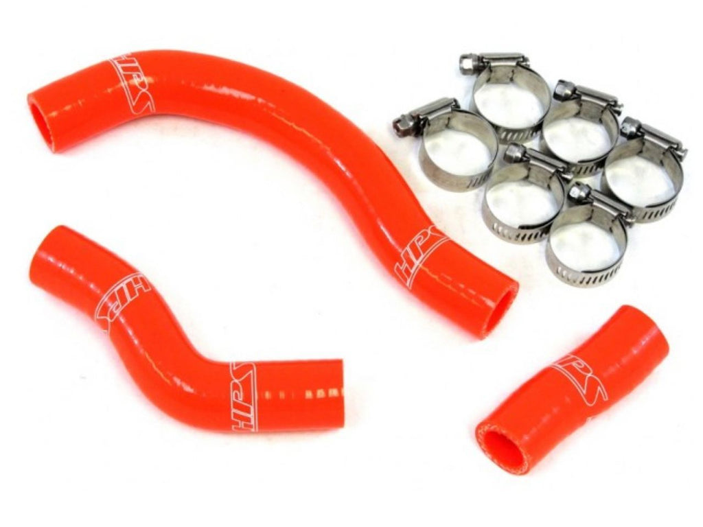 HPS Orange Reinforced Silicone Radiator Hose Kit Coolant KTM 07-10 450SXF