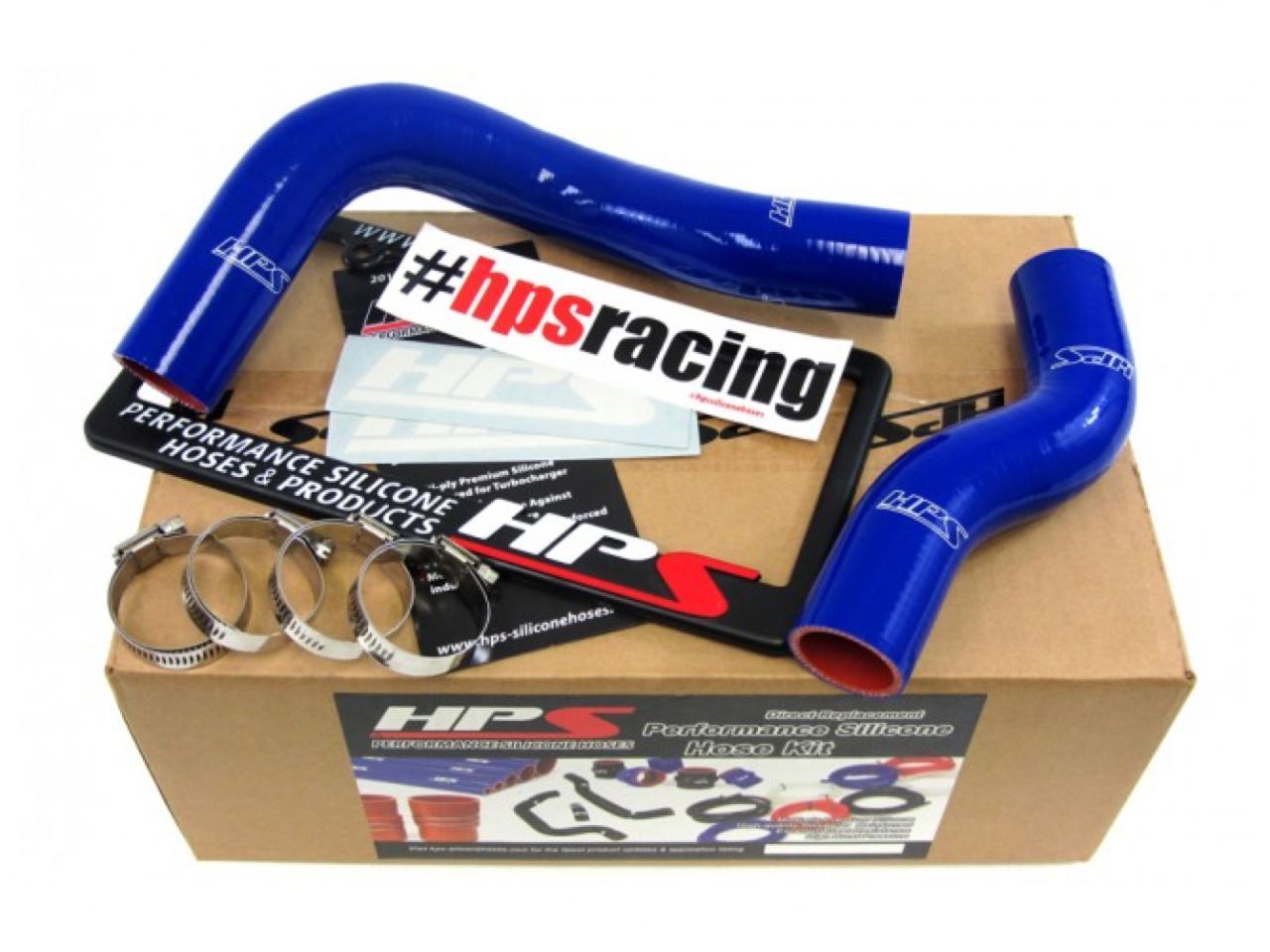HPS Blue Reinforced Silicone Radiator Hose Kit Coolant Lexus 08-13 ISF V8 5.0L