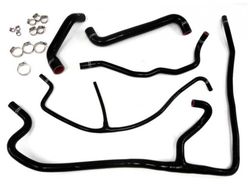 HPS Reinforced Black Silicone Radiator + Heater Hose Kit Coolant Chevy 06-08 Corvette 7.0L LS7 V8 Z06