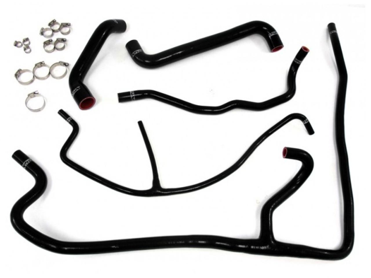 HPS Reinforced Black Silicone Radiator + Heater Hose Kit Coolant Chevy 06-08 Corvette 7.0L LS7 V8 Z06