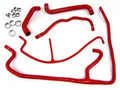 HPS Reinforced Red Silicone Radiator + Heater Hose Kit Coolant Chevy 06-08 Corvette 7.0L LS7 V8 Z06 Non-Supercharged