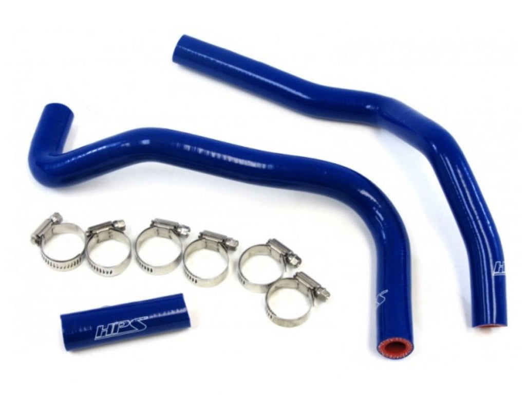 HPS Blue Reinforced Silicone Heater Hose Kit Subaru 13-16 BRZ