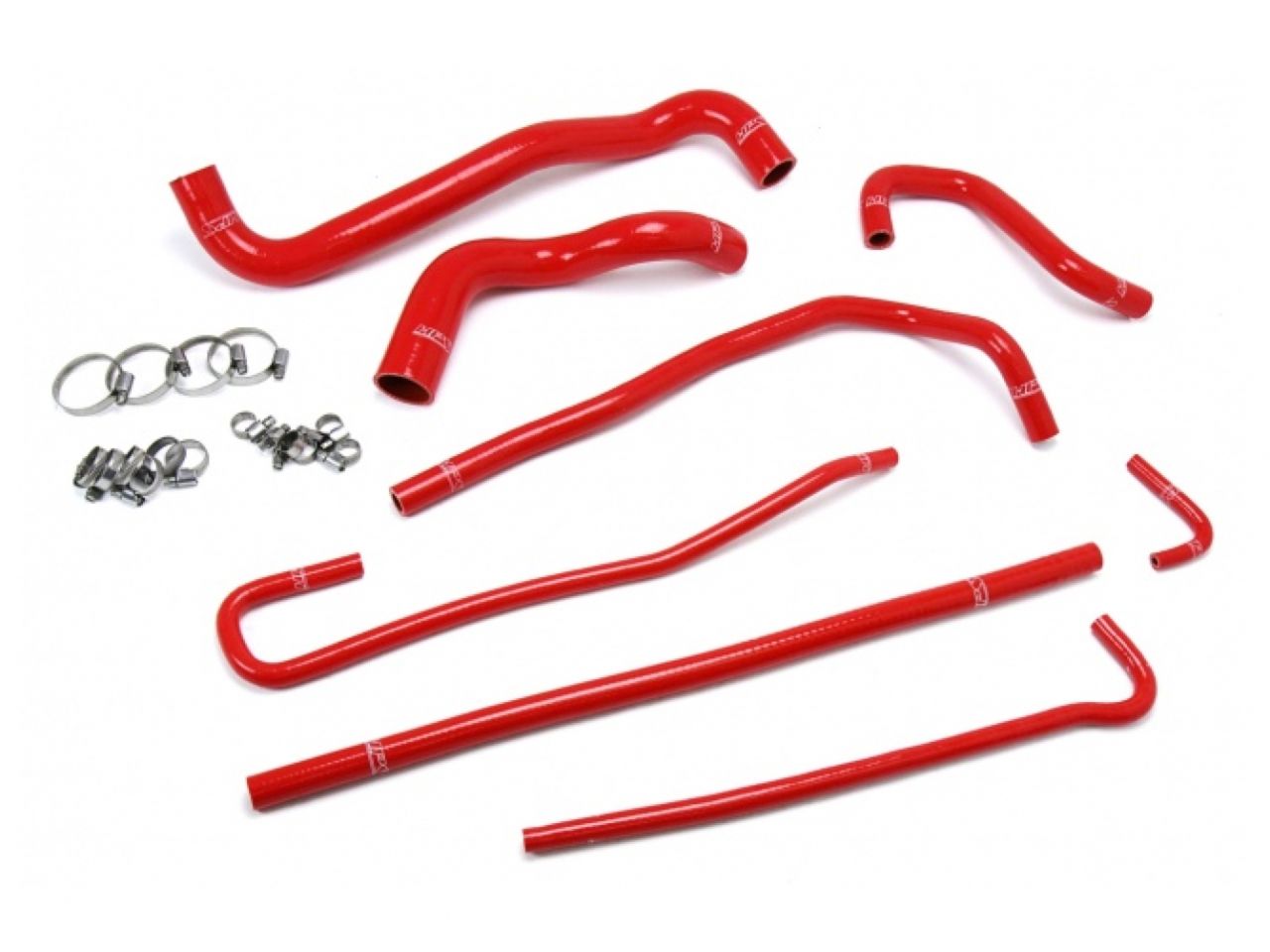 HPS Reinforced Red Silicone Radiator + Heater Hose Kit Coolant Chevy 97-04 Corvette 5.7L V8