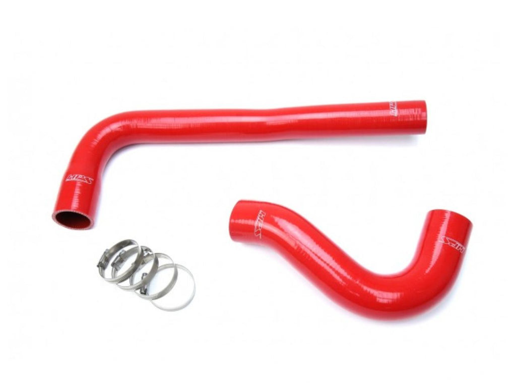 HPS Red Reinforced Silicone Radiator Hose Kit Coolant Dodge 03-10 Ram 2500 3500 Pickup 5.9L / 6.7L Diesel Cummins