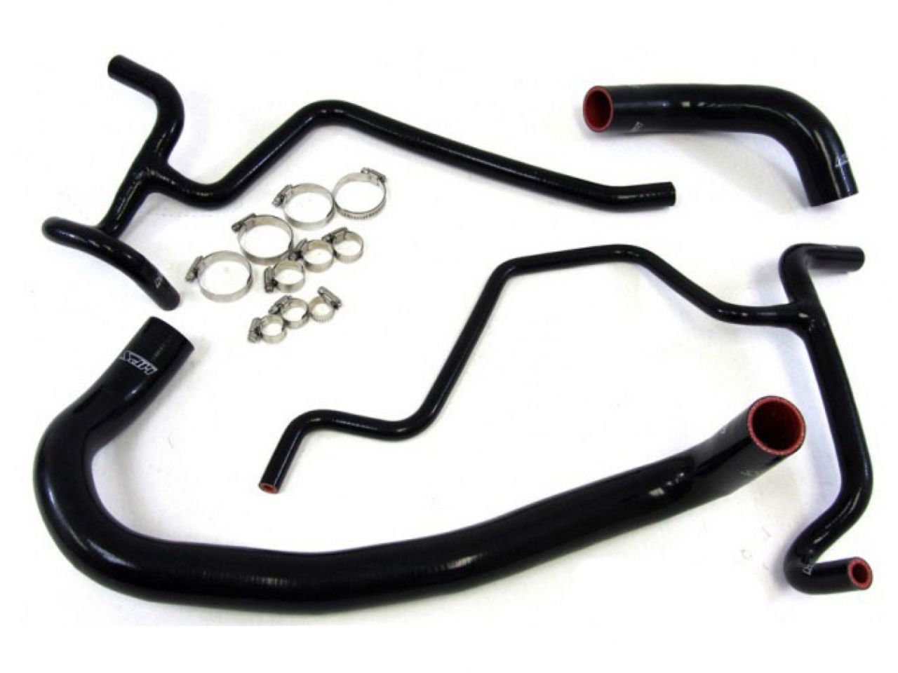 HPS Black Reinforced Silicone Radiator Hose Kit Chrysler 2005-2010 300C SRT8 6.1L V8