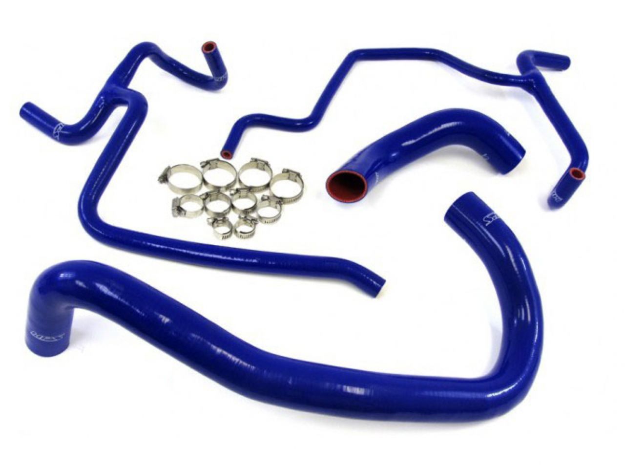 HPS Blue Reinforced Silicone Radiator Hose Kit Chrysler 2005-2010 300C SRT8 6.1L V8