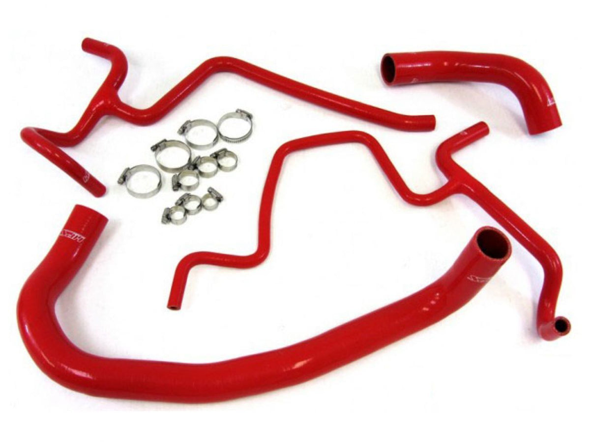 HPS Red Reinforced Silicone Radiator Hose Kit Chrysler 2005-2010 300C SRT8 6.1L V8