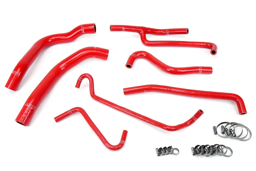 HPS Silicone Radiator + Heater Coolant Hose Kit Ford 2011-2014 Mustang 3.7L V6, 57-1330