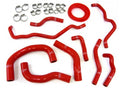 HPS Reinforced Red Silicone Radiator + Heater Hose Kit Coolant Scion 08-14 iQ 1.3L