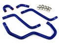 HPS Blue Reinforced Silicone Radiator Hose Kit Yamaha 04-07 YXR450 YXR660 Rhino