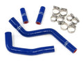 HPS Blue Reinforced Silicone Radiator Hose Kit Yamaha 02-18 YZ125 2 Stroke