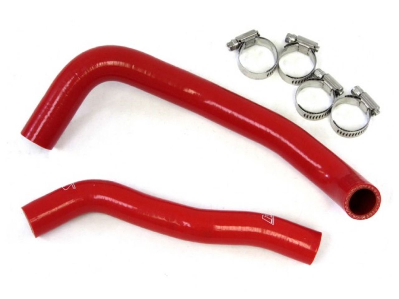 HPS Red Reinforced Silicone Radiator Hose Kit Kawasaki 03-07 KFX400