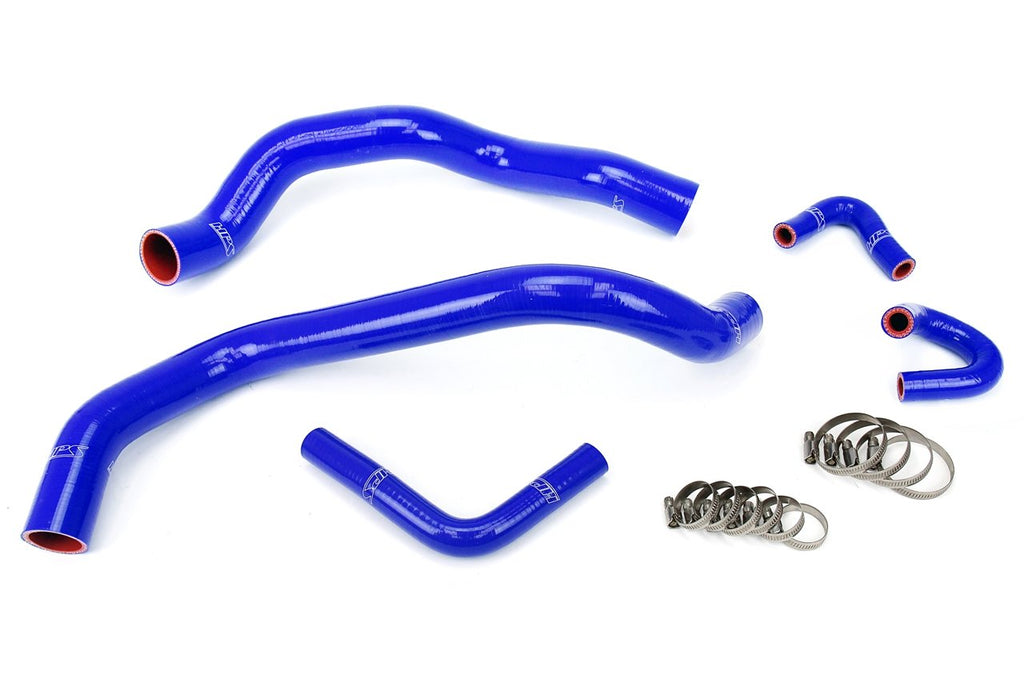 HPS Blue Reinforced Silicone Radiator and Heater Hose Kit Coolant Ford 01-04 Mustang 3.8L 3.9L V6
